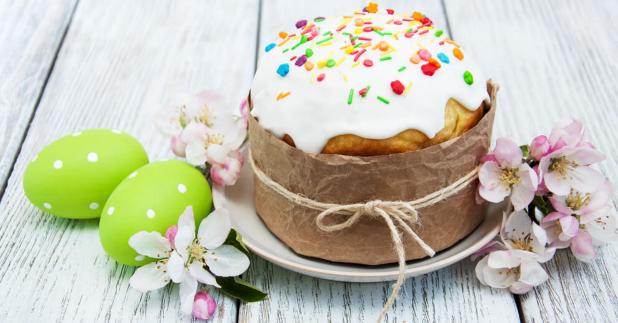 Homemade Easter cake