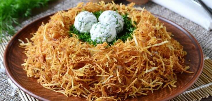 Bird's Nest Easter Salad: How to Make a Spectacular Holiday Snack