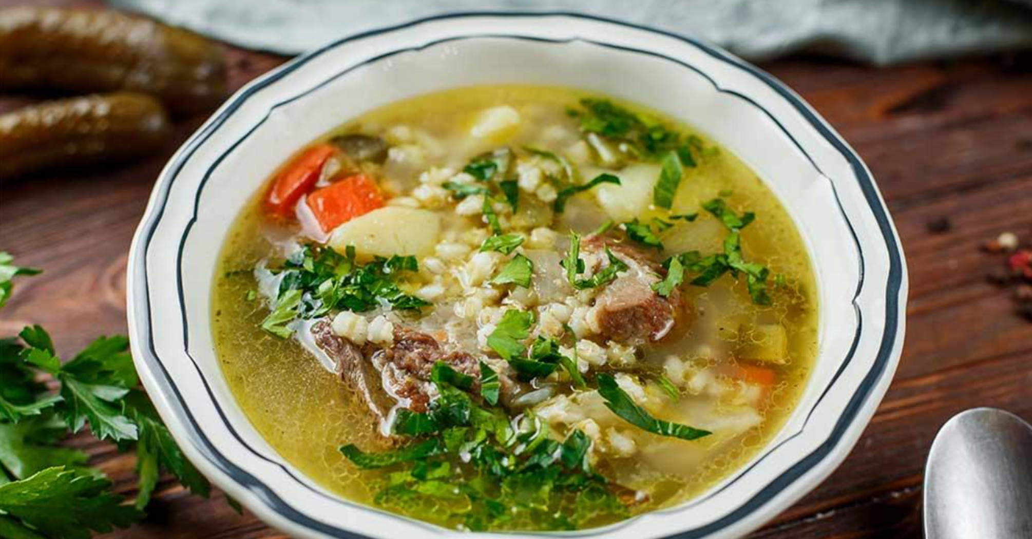 How to cook homemade rassolnik: a very hearty recipe with pearl barley