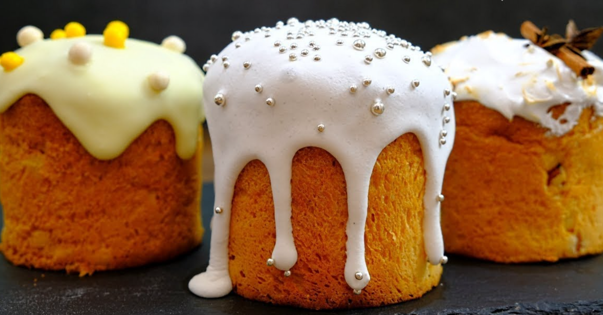 Easter cake that won't stale for long: made with custard dough