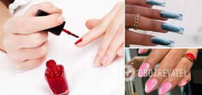 French double ombre manicure has become a new trend: the best ideas. Photos and videos