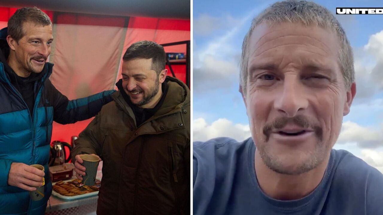 "Your courage inspires millions of people": British traveller Bear Grylls addressed his fans in Ukrainian, but there is a nuance