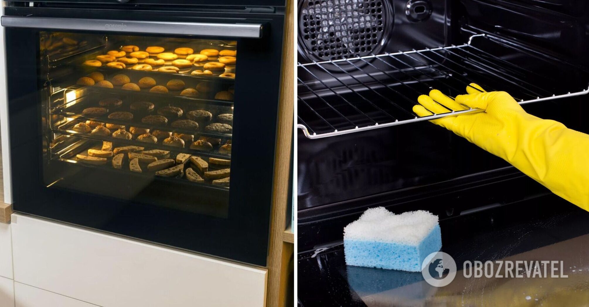 How to clean the oven