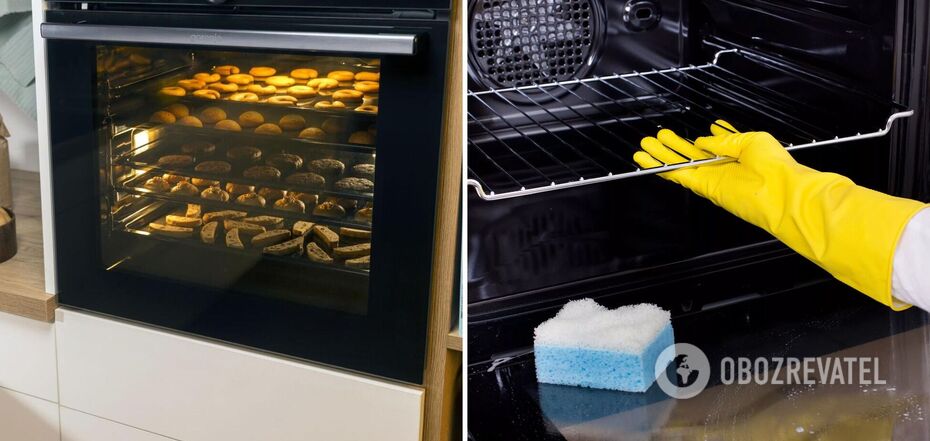 How to clean the oven