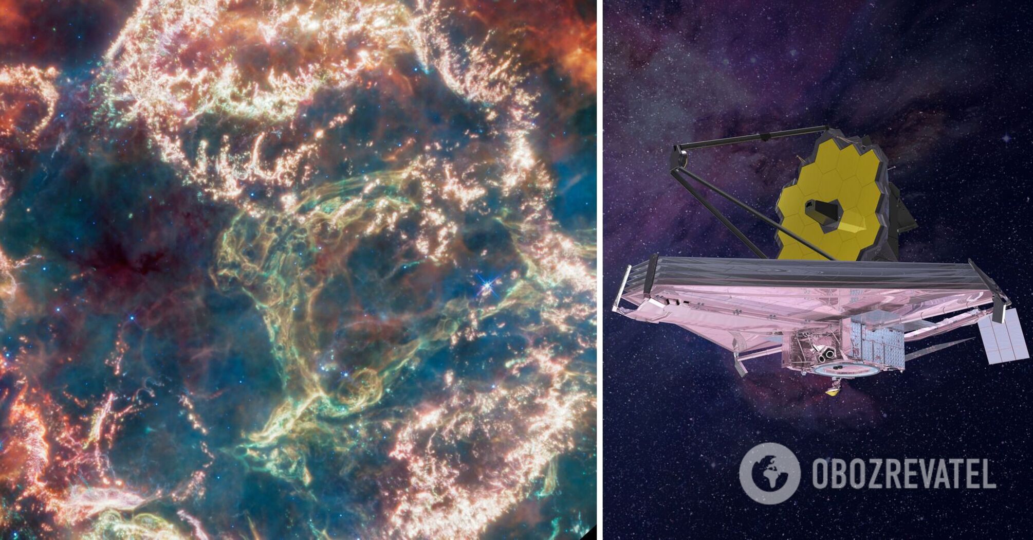 NASA manages to capture the aftermath of one of the most powerful explosions in the Universe: the spectacle is impressive