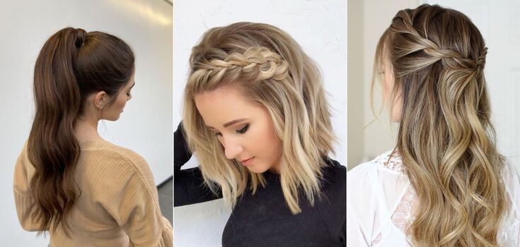 Best hairstyles for girls of short stature: make your look sophisticated. Photo.