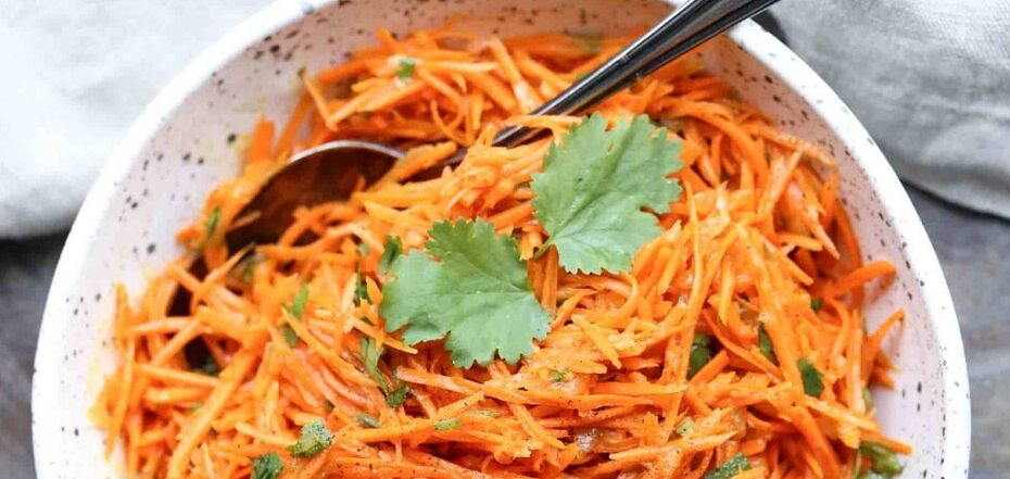 Recipe for Korean-style carrots