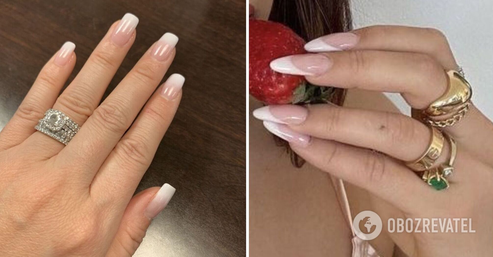 Vanilla French manicure will be one of the main trends of 2023: what is the peculiarity. Photo.