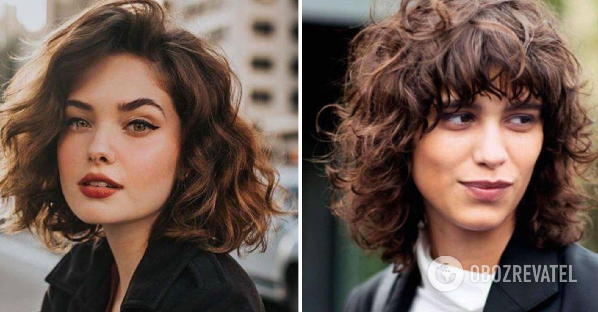 5 best haircuts for curly hair that will make your look sophisticated. Photo.
