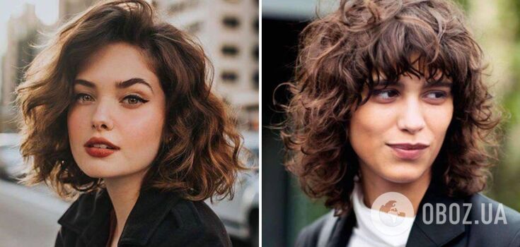 5 best haircuts for curly hair that will make your look sophisticated. Photo.