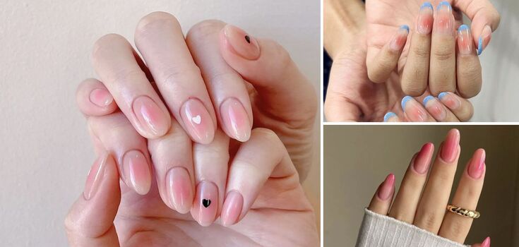 Korean manicure Blush Nails has conquered women from all over the world: what is its peculiarity. Photo.