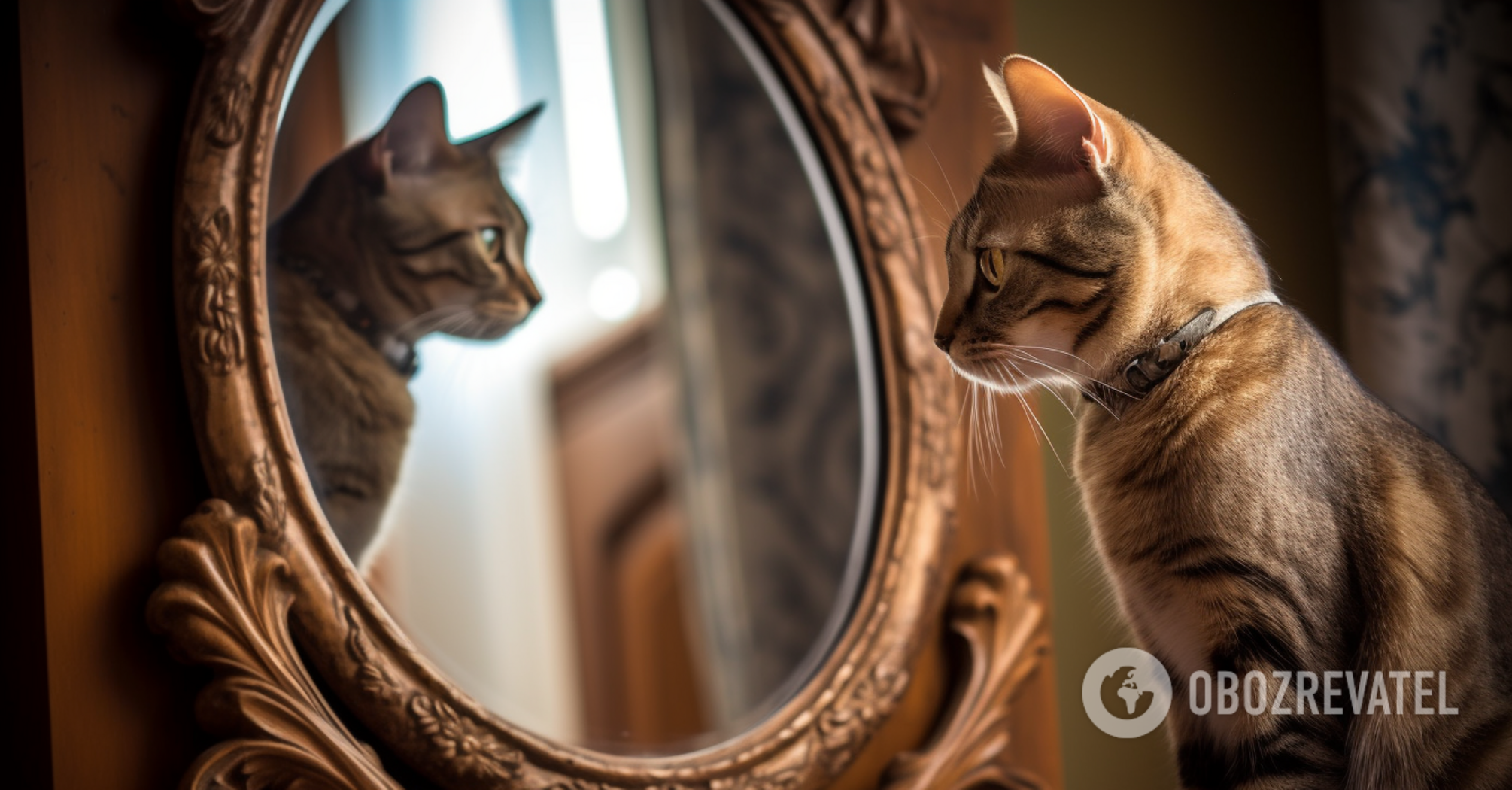 What cats see when they look in the mirror: the answer will surprise you