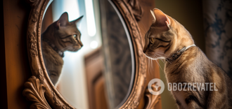 What cats see when they look in the mirror: the answer will surprise you