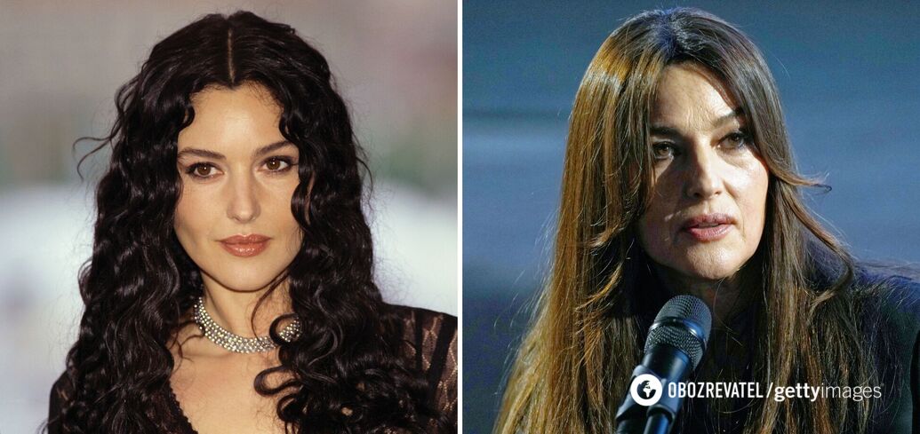 She gave up plastic surgery and challenged everyone: how Monica Bellucci has changed in 30 years. Photos then and now