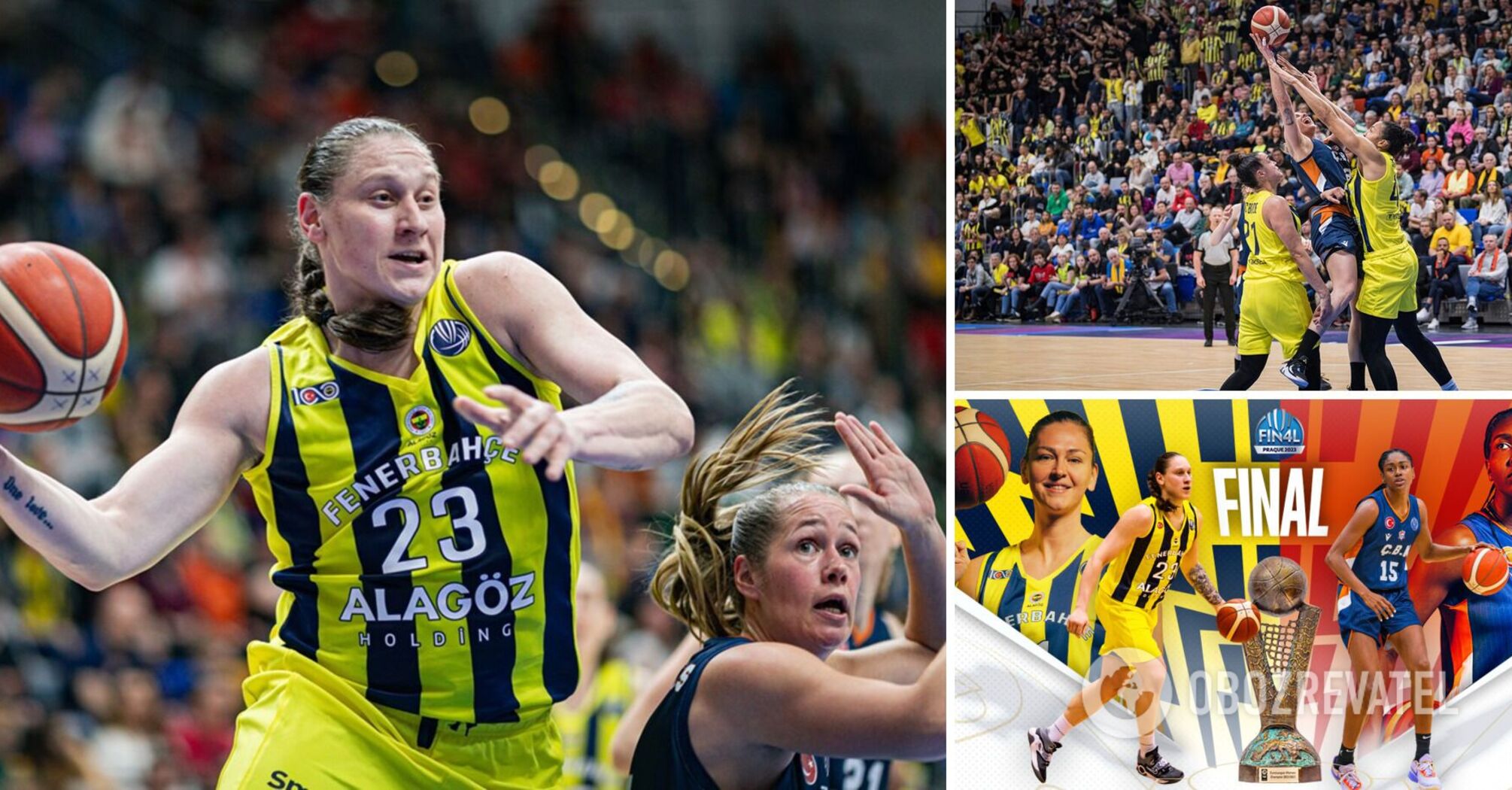Ukrainian Iagupova wins Women's Euroleague with Fenerbahçe