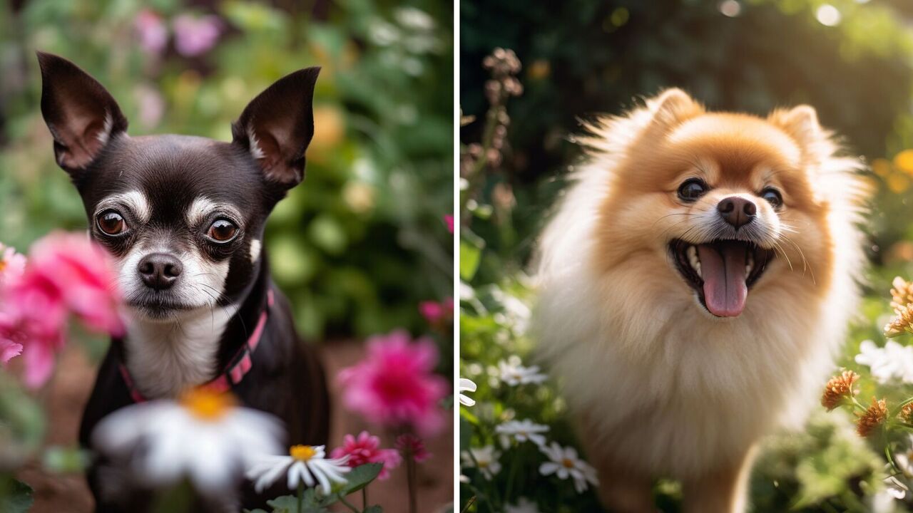 What dogs are the most playful: they look like puppies all their lives