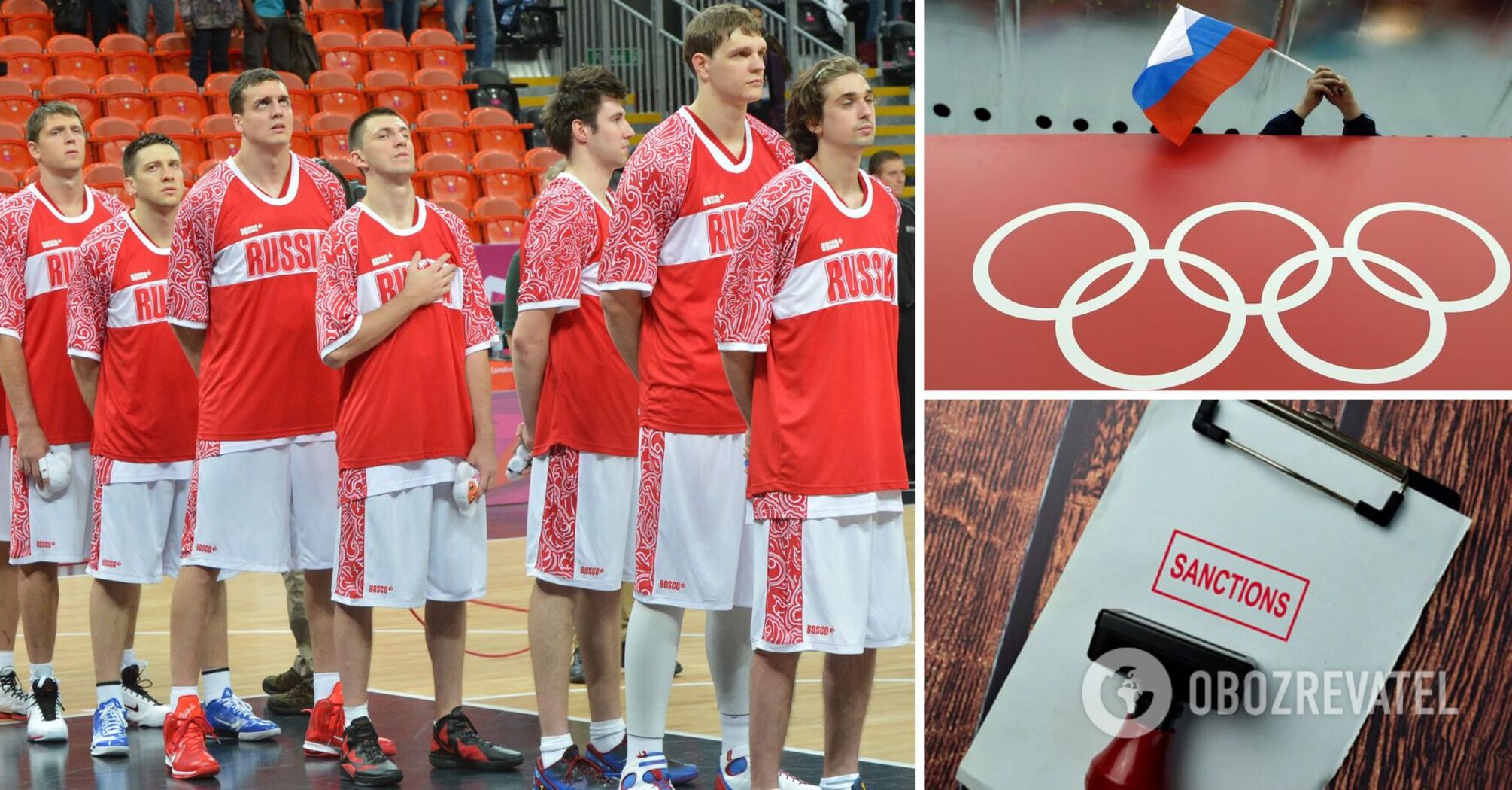 Russia's basketball team suspended from qualifying for the 2024 Olympics