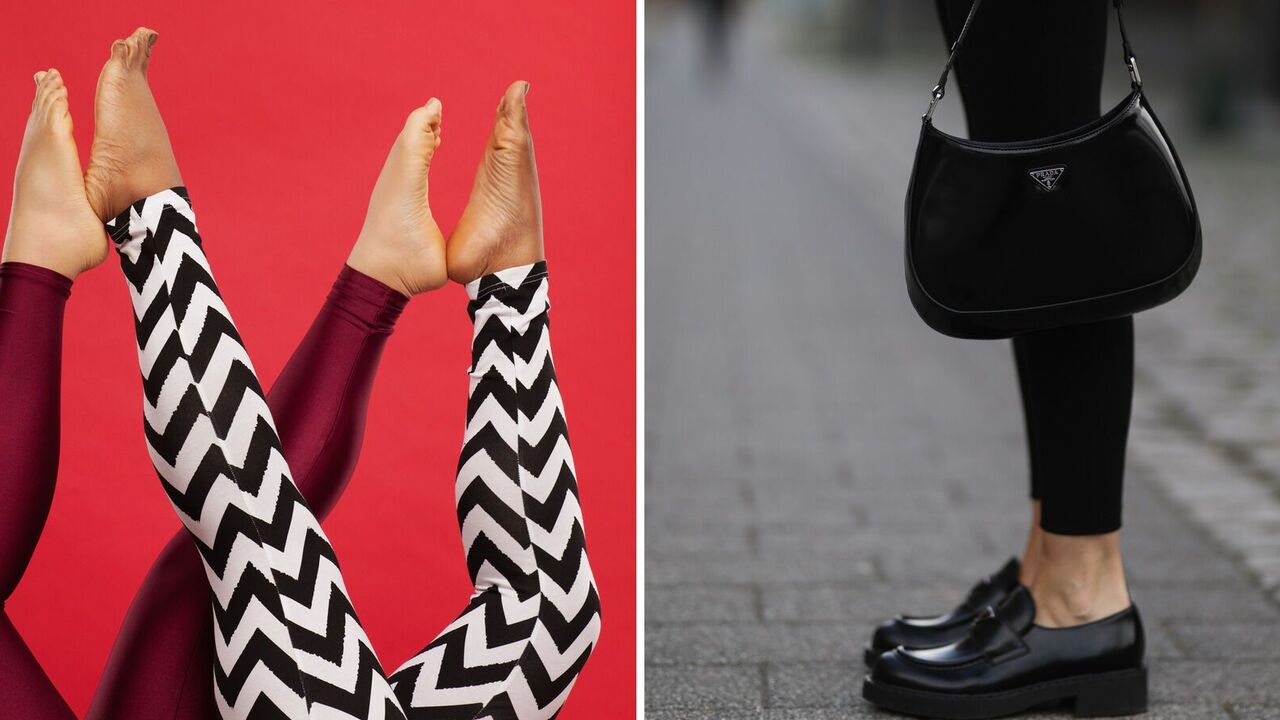They look cheap: leggings that have long gone out of fashion and betray bad taste are named. Photo. 