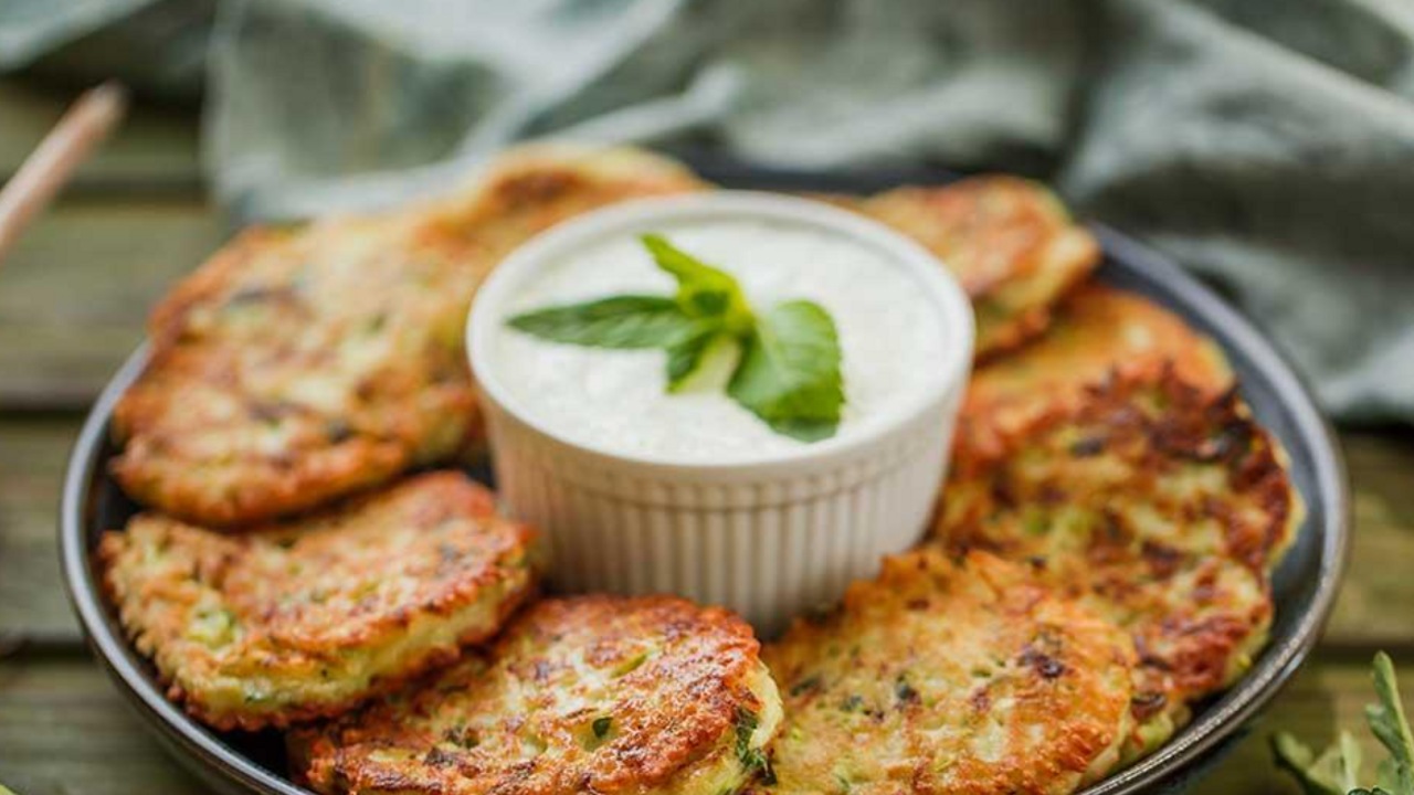 Fried patties with eggs and onions: cooked in a pan