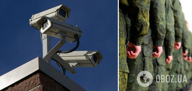 Conscripts in Moscow under the hood