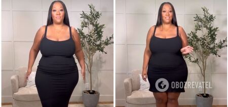 How to turn a maxi dress into a midi in a minute: a woman shows a life hack that went viral. Video.