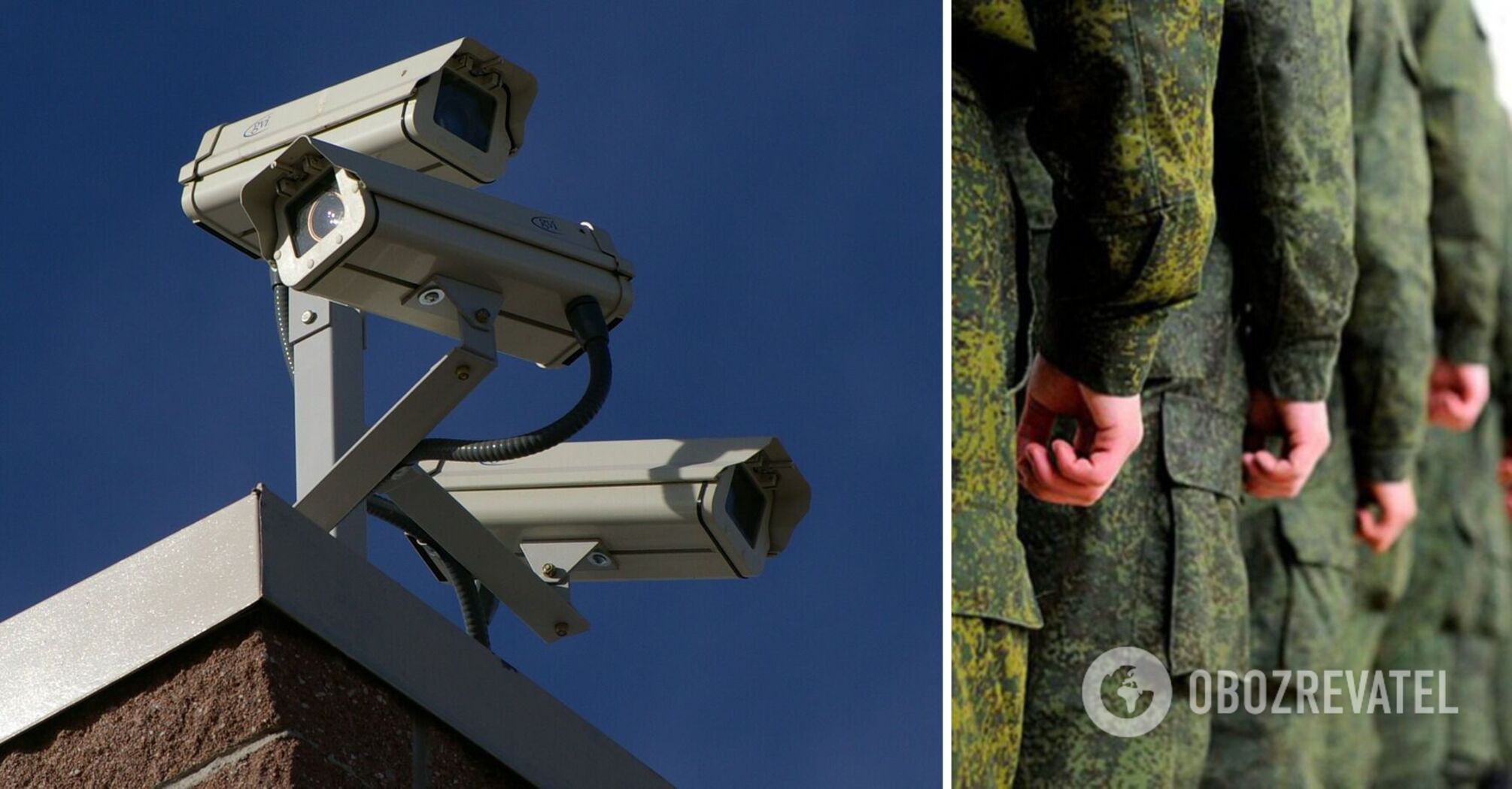 Conscripts in Moscow under the hood