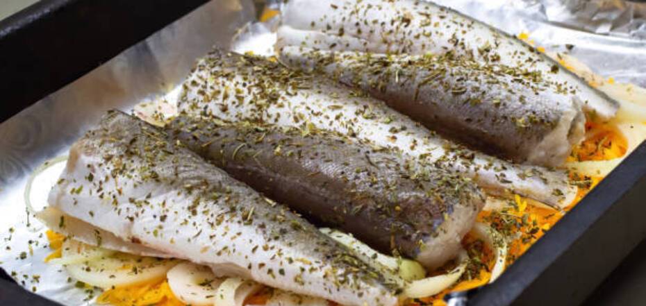 A delicious recipe for hake in the oven