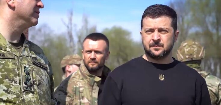 "I am honored to be here today": Zelensky arrived in Volyn and heard reports on the situation in the region. Video