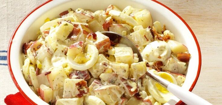 What to add to the Olivier salad instead of sausage and chicken: a spring version of the dish