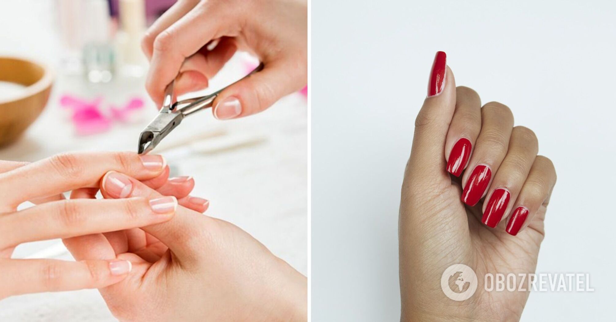 How to make your nails visually longer: 5 secrets to a perfect manicure. Photo.