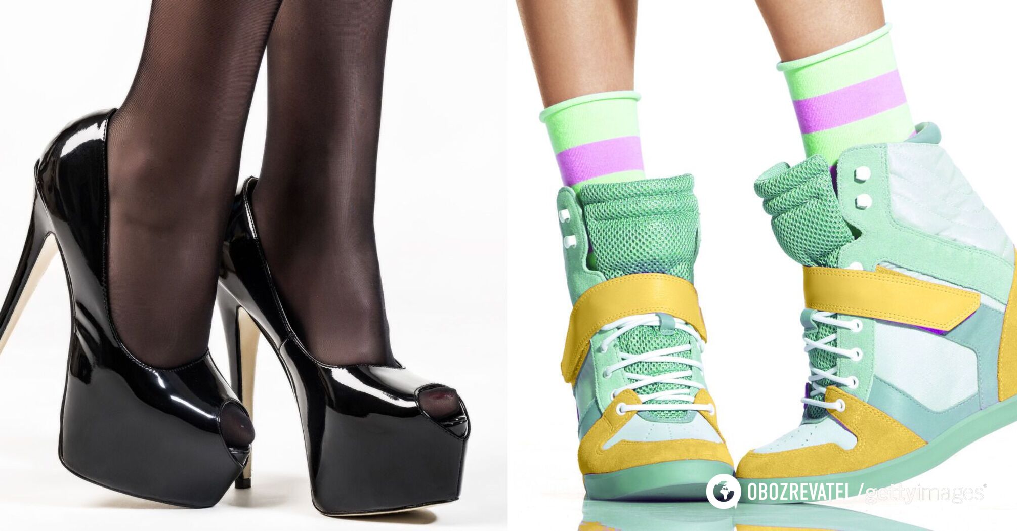 They don't fit anyone! 5 shoe models that give off bad taste. Photo.