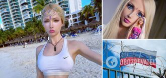 She laughed at sanctions against Russia and is silent about the war: where did Ukrainian 'Barbie' Lukyanova disappear to? Photo.
