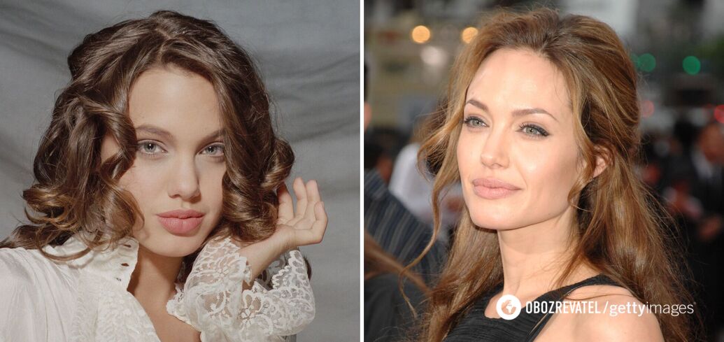 Megan Fox changed the shape of her nose, and Jolie changed the