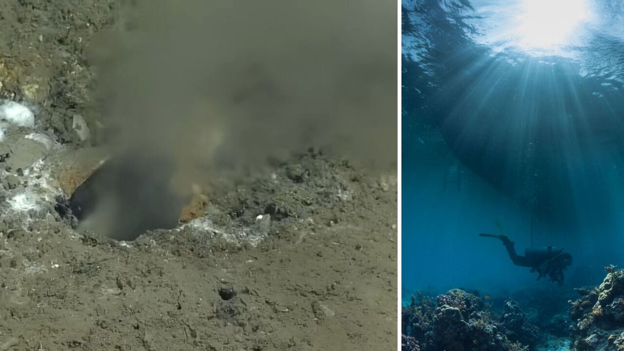 Hole has been discovered at the bottom of the ocean through which water is seeping: it threatens a large-scale disaster