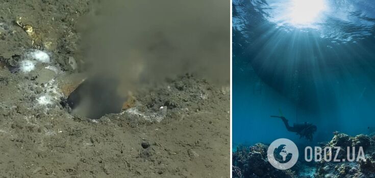 Hole has been discovered at the bottom of the ocean through which water is seeping: it threatens a large-scale disaster