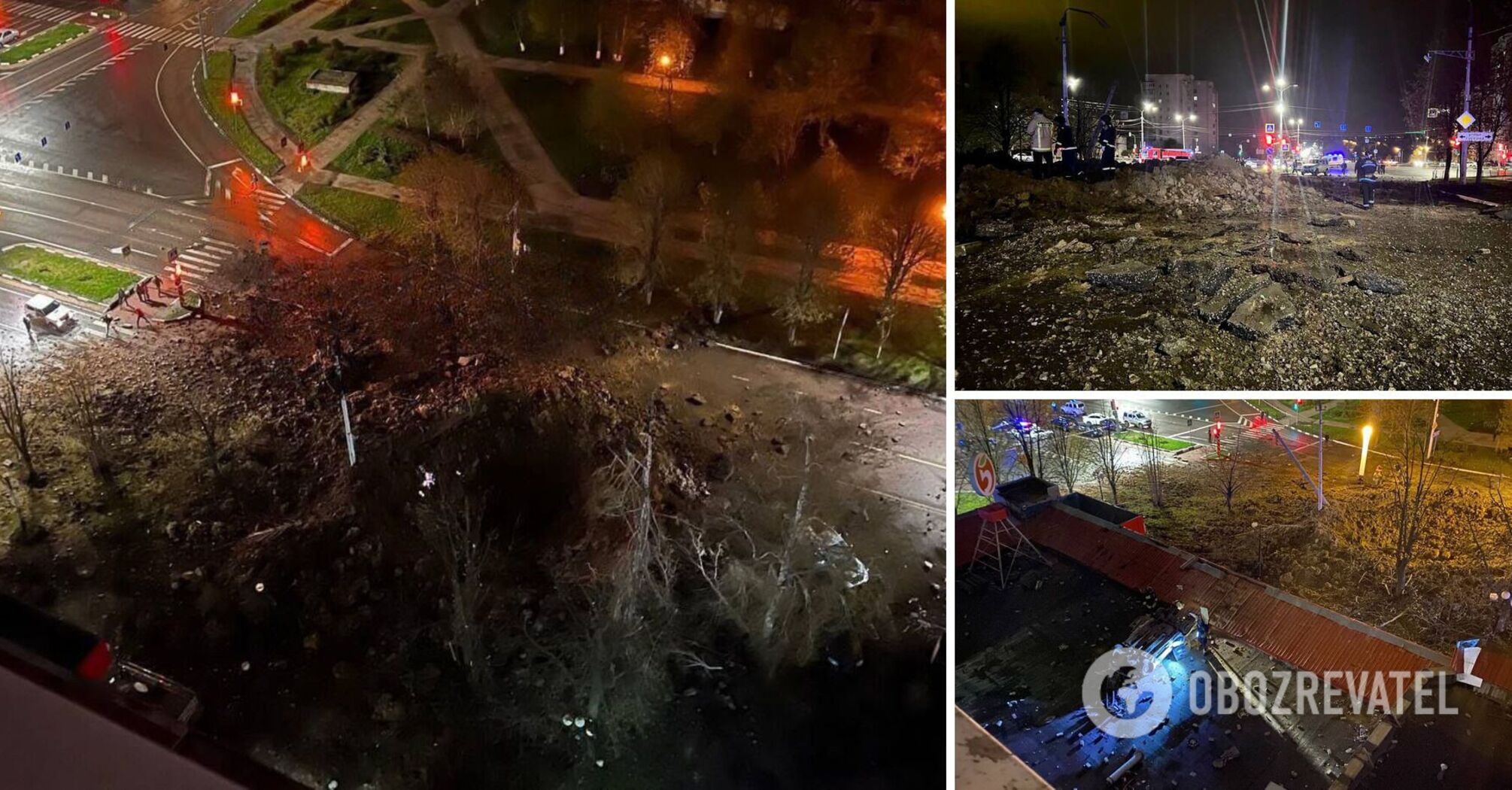 They were planning to shell Kharkiv, but the FABs decided to stay home: a crater appeared in Belgorod after the "cotton". Photos and video