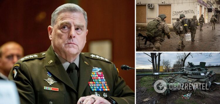 General Milley: Russia is wasting people in Bakhmut for 'very little gain', their morale is low