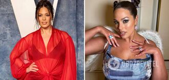 Ashley Graham was named the sexiest woman of the year: what the 'queen of curves' looks like. Photo.