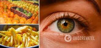 Doctors told us which foods are good for eyesight and which are harmful to it