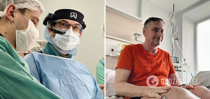 For the first time in Ukraine, a prosthesis has been implanted into a patient's bone: doctors promise that the soldier will be able to walk in six months. Photo.