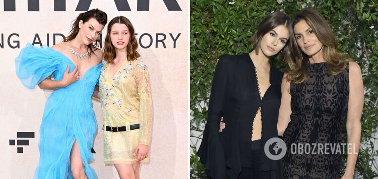 Prettier than their mothers? Seven daughters of famous actresses who conquered the world by their looks. Photo