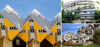 The 5 most unusual apartment complexes in the world, near which everyone takes pictures