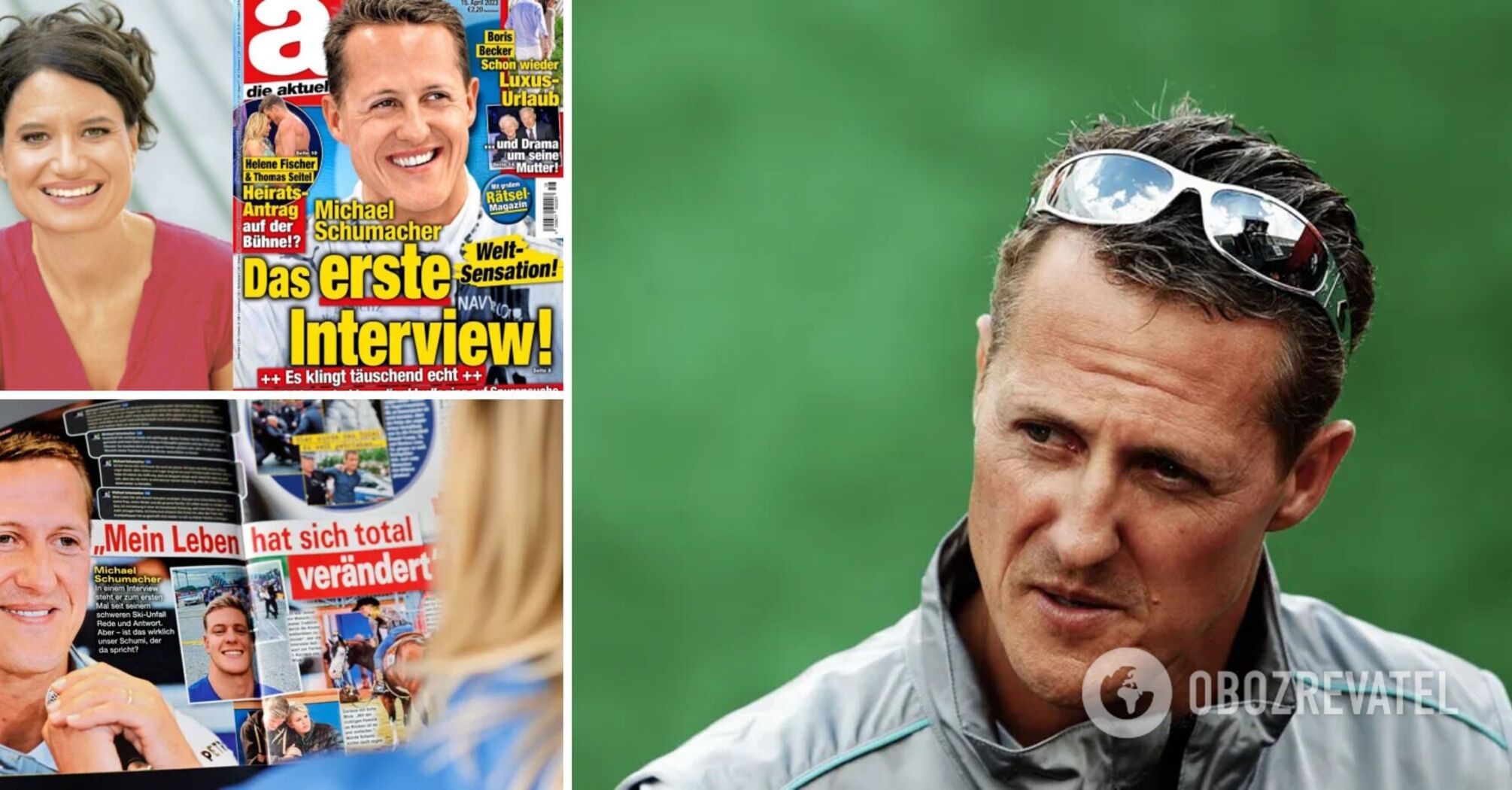 Paralysed Schumacher's 'first interview' provokes a huge scandal