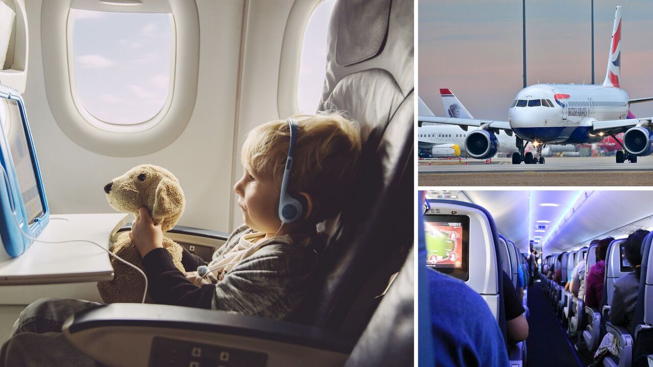 Lifecycles to make traveling with a child on an airplane easier