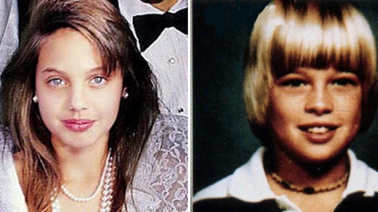 Brad Pitt i Angelina Jolie są nie do poznania! Jak światowej sławy aktorzy wyglądali, gdy byli dziećmi. Zdjęcia wtedy i teraz