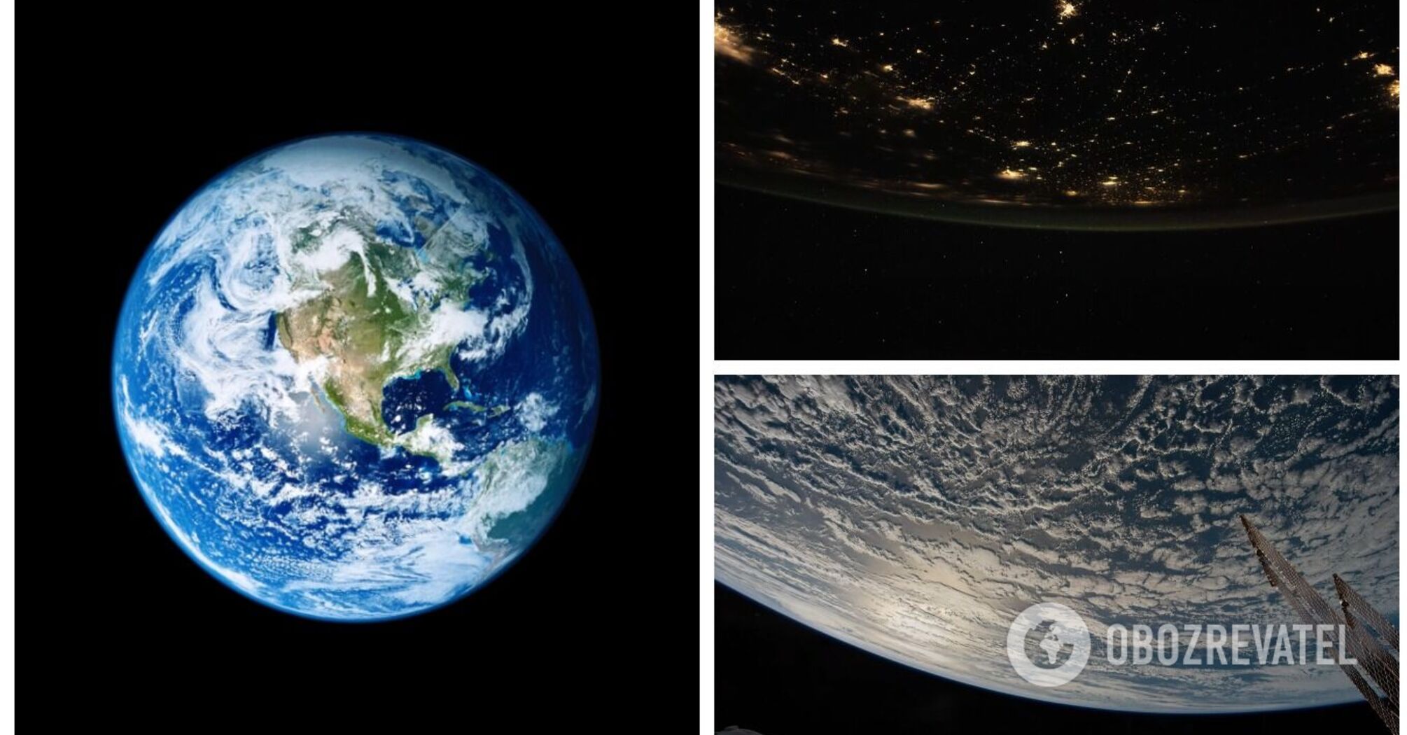 NASA showed a video of fantastic beauty from the year-long ISS expedition around the Earth
