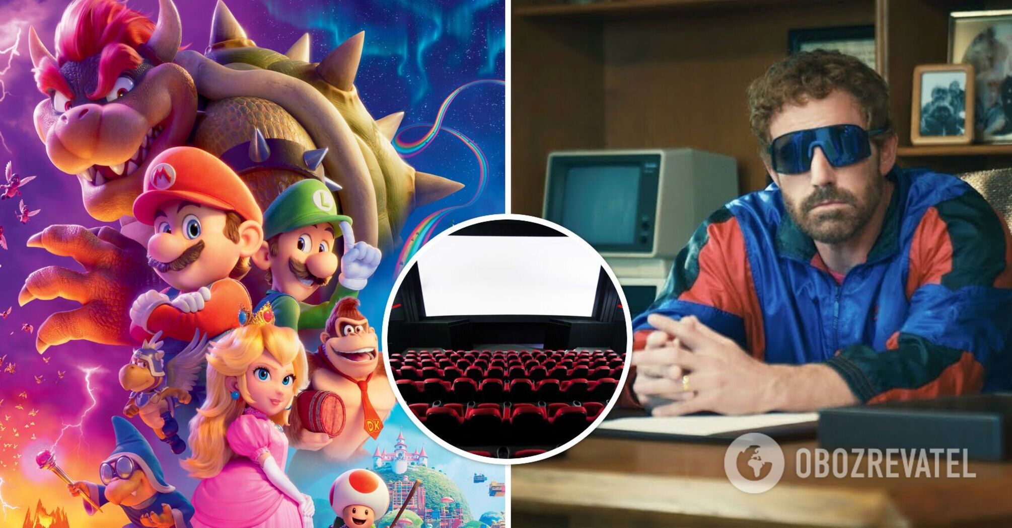 "Super Mario Brothers," "Air" and other new releases: what you can watch at the movies this weekend. Trailers