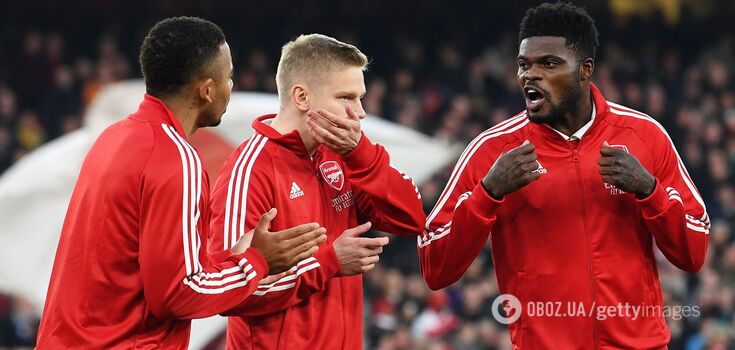 Zinchenko received a portion of criticism in England for "falling asleep" on the pitch in the Arsenal match