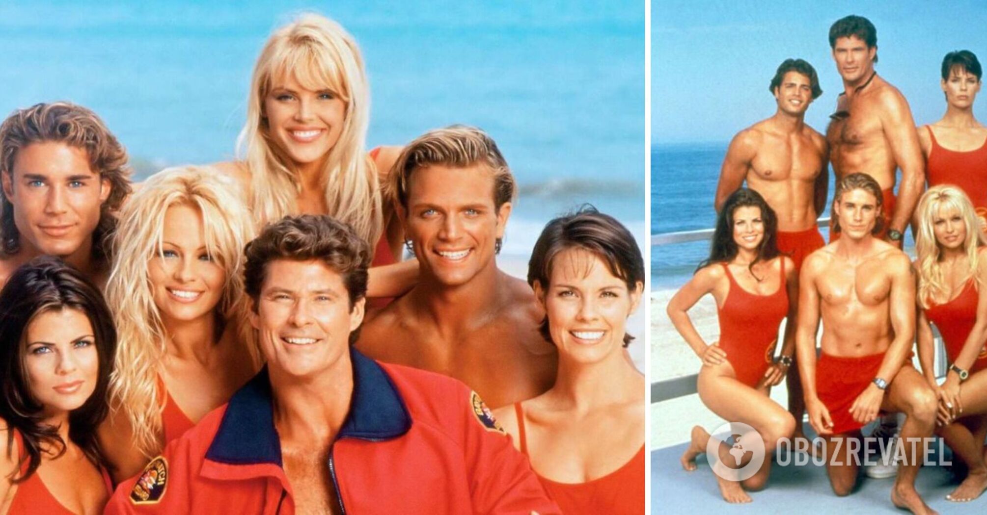 Many of them are already unrecognizable! How the actors of the TV series "Baywatch" have changed after 34 years. Photos then and now