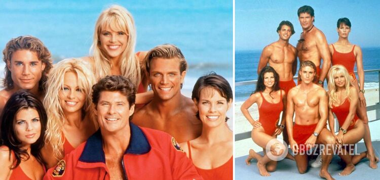 Many of them are already unrecognizable! How the actors of the TV series 'Baywatch' have changed after 34 years. Photos then and now